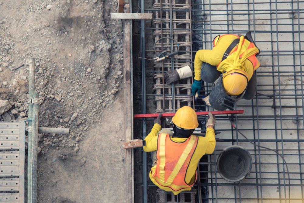 Worker Busy in construction